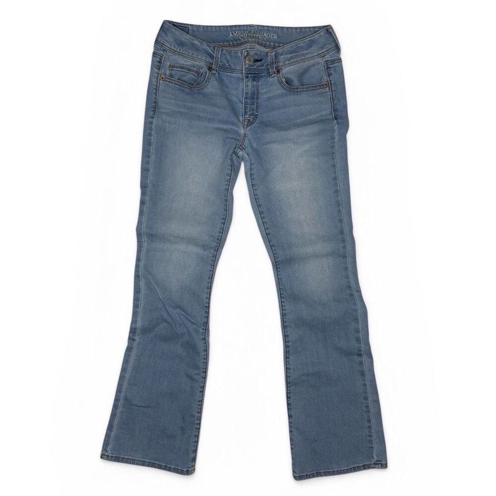 American Eagle Outfitters Women’s Skinny Jeans - Light Blue Wash